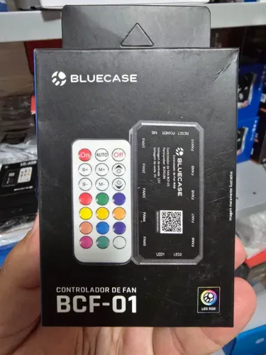 Controladora de Fans Bluecase - p/ 10 Fans conector placa mãe!<br>