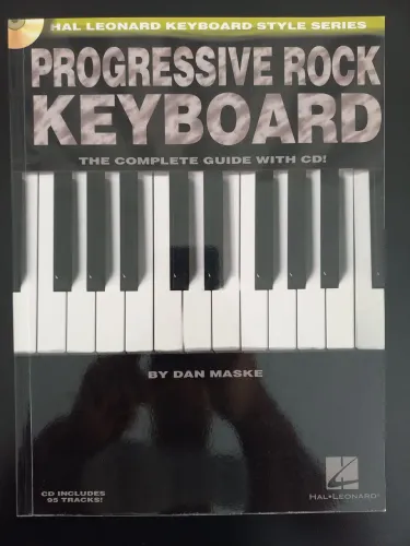 Método de Piano/Teclado Progressive Rock Keyboard - Guia Completo c/ CD - Dan Maske