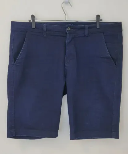 Bermuda Jeans Masculino Azul Escuro