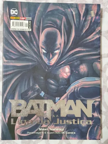 Batman e a Liga da Justiça #1 - Editora Panini - Mangá