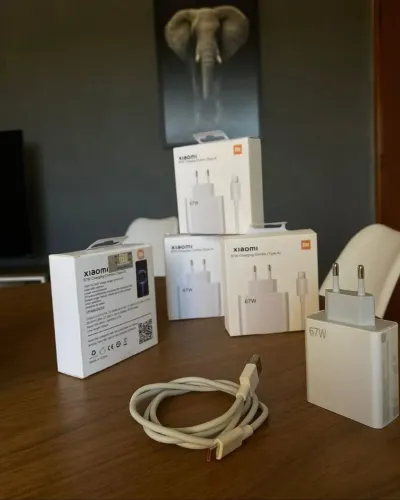 Carregador Xiaomi 67W Original - Novo