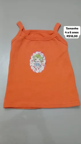 Blusa infantil conforto e qualidade