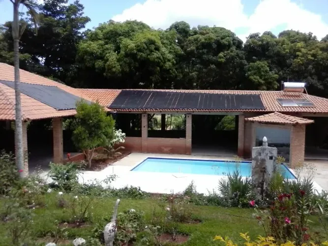 Aquecedor solar para banho e piscinas com 50% de entrada e restante em 12x s juros