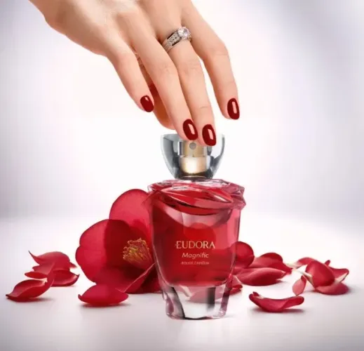 Colônia Magnific Rouge Camélia 75ml - Eudora