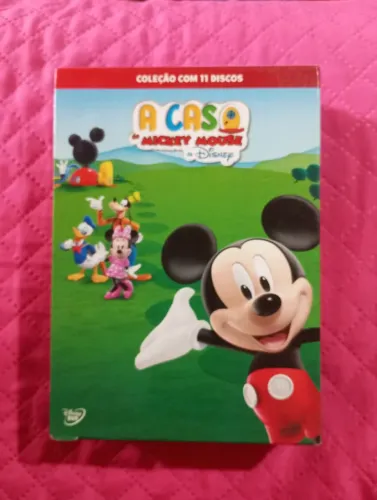 Box coleção DVD 'A casa do Mickey Mouse' 11 discos