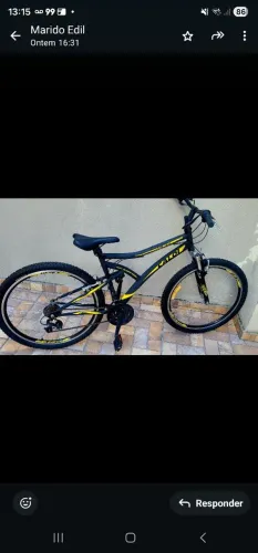 Bicicleta caloi aro 26 semi nova