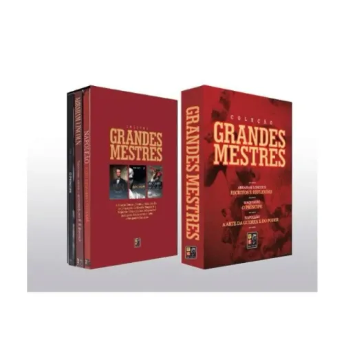 Livro Box - Grandes mestres - Ed. Pé da letra