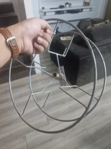 Suporte Mangueira giratório de parede