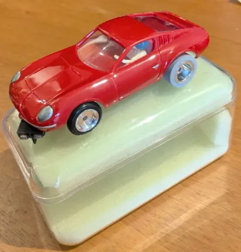 Autorama Estrela Puma Vermelha-original - Dec 60-perfeito!