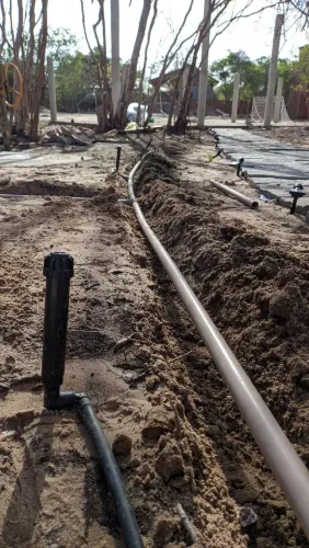 rega automática de jardim