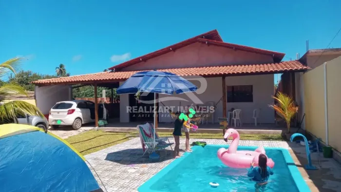 CARNAVAL MILAGRES ALUGO - CASA COM PISCINA EM SÃO MIGUEL DOS MILAGRES C/ Terreno de 14,00 