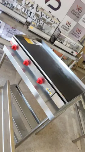 Chapa 3 queimadores Mega Oferta