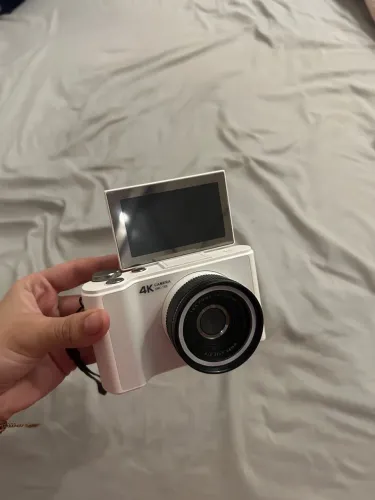 Camera 4k flip branca