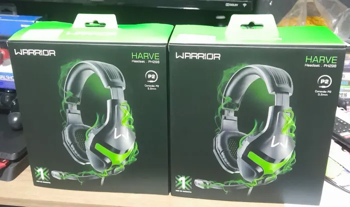 Headset Gamer Warrior Harve PH298 - Novo