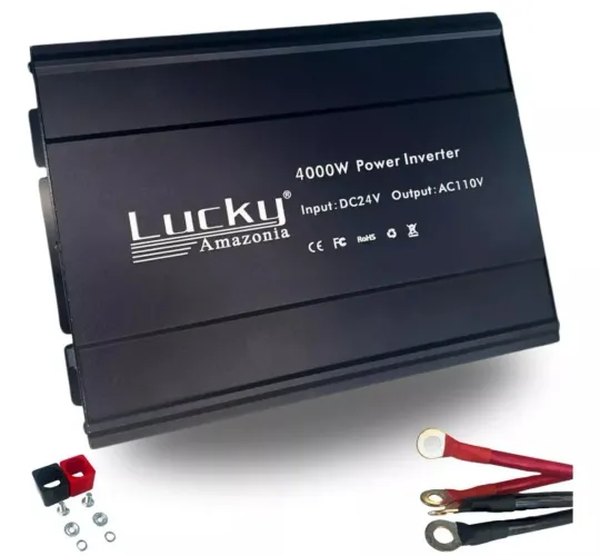 Inversor  24v para 110v 4000w  Lucky Amazônia. 