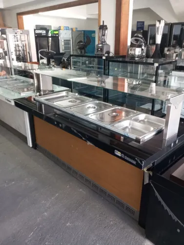 NZ. Buffet AQUECIDO 2 metros Gelopar 