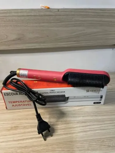 ESCOVA ALISADORA 3 EM 1. PAGAMENTO SO NA ENTREGA 