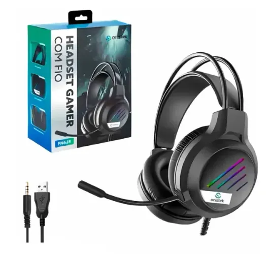 Lacrado Headset Gamer com Fio ONISTEK ON-FN638