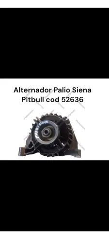 Alternador Palio Siena Pitbull cod 52636