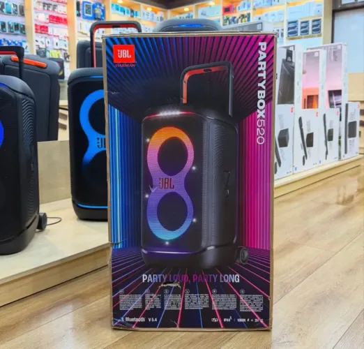 JBL PARTYBOX 520 LACRADA NF E GARANTIA 1 ANO!