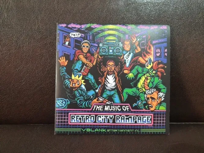 Cd Soundtrack The Music Of Retro City Rampage