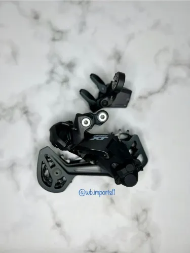 Câmbio e alavanca shimano deore XT eletrônico