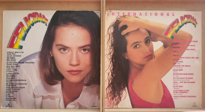 Novela Felicidade - disco de vinil - LP
