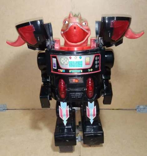 Brinquedo antigo Robô MIKE TOYS 1985 a pilhas funcionando 
