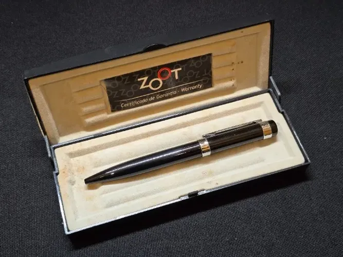 Caneta esferográfica Zoot Unique Shiny - preto - ZP10022V