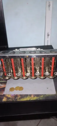 Moedeiro antigo colecionador 