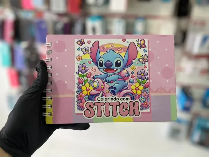 Livro para Colorir do Stitch - Diversão Garantida!