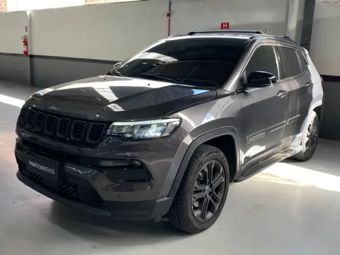 COMPASS LONGITUDE NIGHT EAGLE 2025 1.3 FLEX AUT - REVISADO EM GARANTIA DE FÁBRICA!!