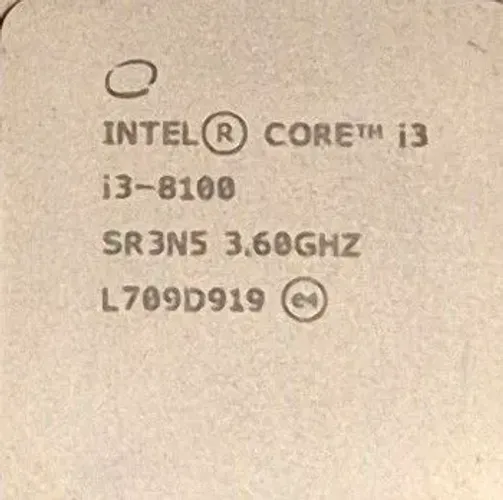 PROCESSADOR I3- 8100 COM GPU Intel UHD Graphics 630 E COOLER - POUCO USADA