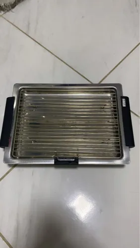 Churrasqueira Grelha Elétrica Portátil - Ideal para Churrasco