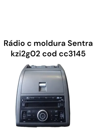 Rádio Com Moldura Sentra Cód Cc3145