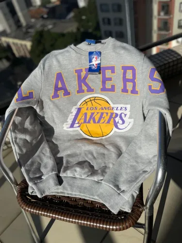 Moletom NBA Lakers Cinza - Conforto e Estilo!