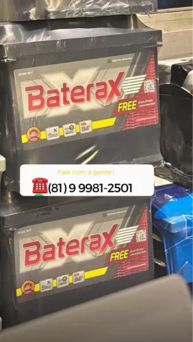 Bateria Baterax blindada 12 meses de garantia
