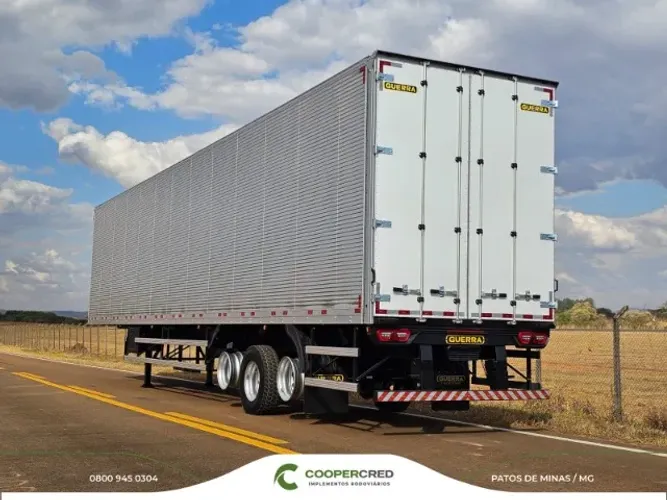 Carreta Baú Guerra 0KM 2025/2026 15,40m x 2,60m
