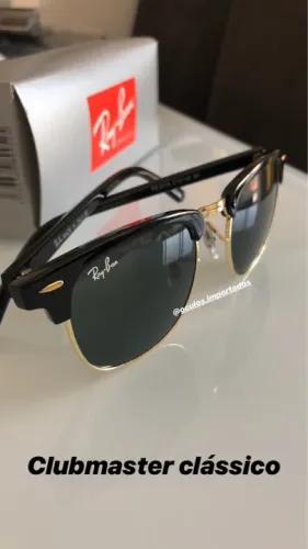 ÓCULOS RAYBAN CLUBMASTER CLASSICO
