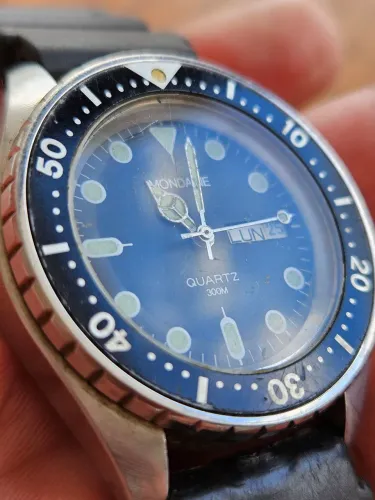 Raro Mondaine 300m scuba diver Mergulho 