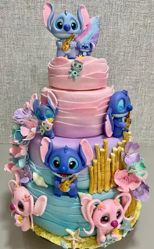 Bolo Fake Do Stitch