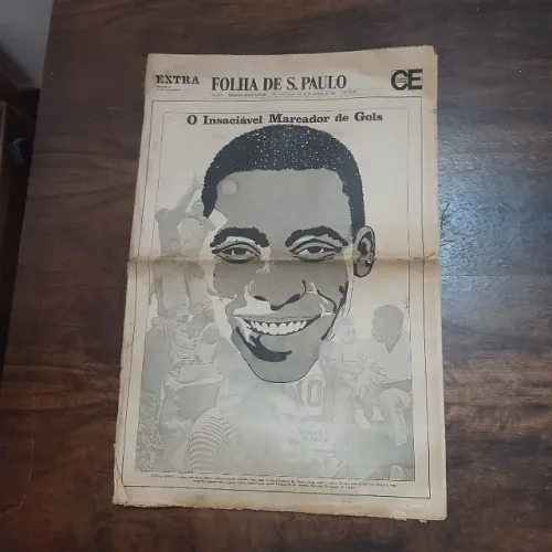 Pelé Jornal Folha de São Paulo