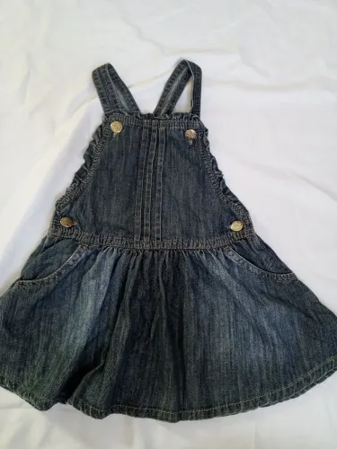 Vestido jeans infantil