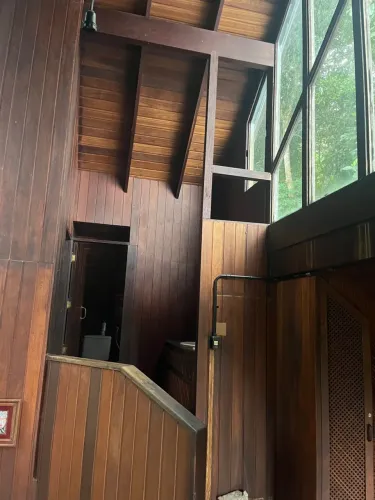 Casa na gavea com vista para o mar.