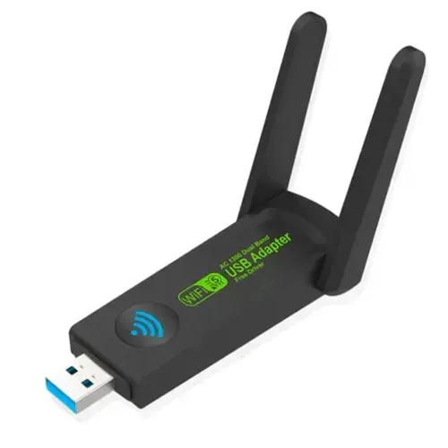 Adaptador Wi-Fi USB Knup KP-AW162 Dual Band 5GHz 866Mbps 2.4GHz 400Mbps - WZetta