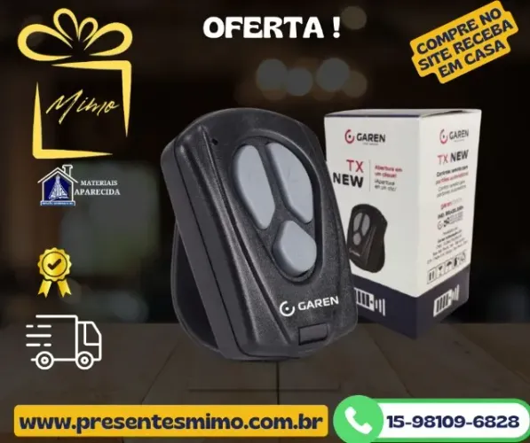 Controle Portao Eletrico Garen-novo