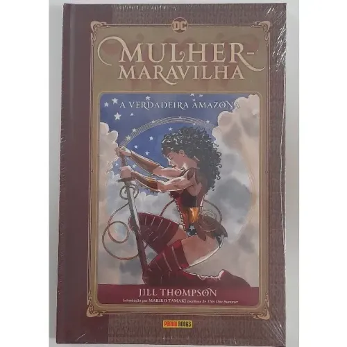 HQ Mulher Maravilha A verdadeira amazona (lacrado)