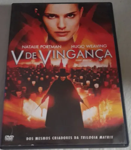 DVD Filme V de Vingança 