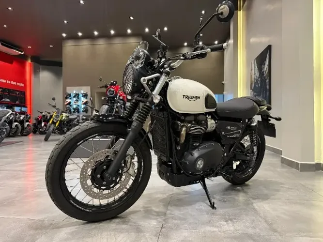 TRIUMPH STREET SCAMBLER ABS - OPORTUNIDADE / FABY
