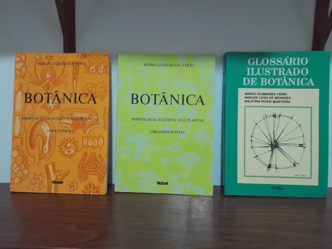 3 LIVROS POR 1!!! Botânica 1 e 2 e Glossário Ilustrado de Botânica 